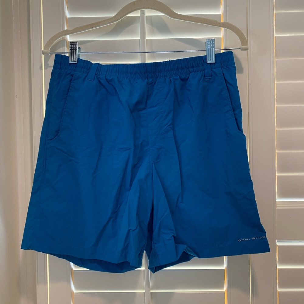 Boys XL Columbia PFG shorts teal